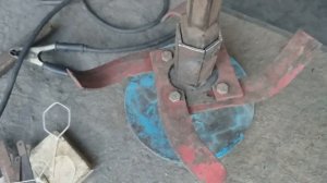 Простейшая лебедка для 135-го мотоблока.