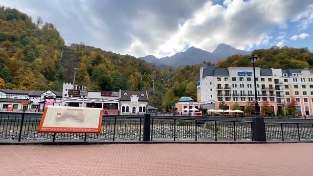 Роза Хутор и Красная поляна: сумасшедшие осенние пейзажи смотреть онлайн