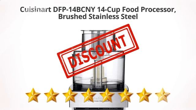 Cuisinart DFP-14BCNY 14-Cup Food Processor, Brushed Stainless Steel | Review and Discount смотреть онлайн