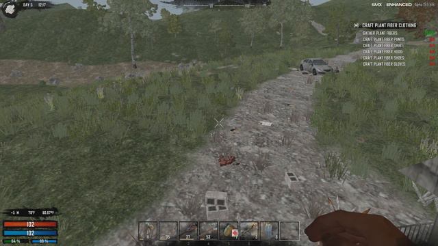 НА НАС НАПАЛ МЕДВЕДЬ 18+ - 7 Days to Die #6 | (Alpha 15.1) смотреть онлайн