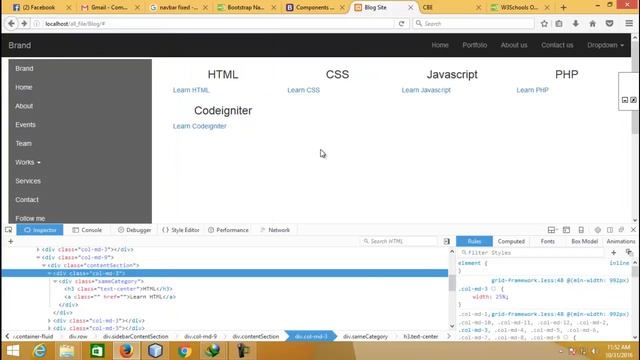 Bootstrap Bangla Tutorials (HTML & CSS Tutorials) (Part 4) смотреть онлайн