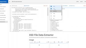 XSD File Data Extractor