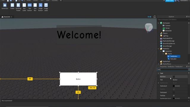 How to make a Main Menu/Intro GUI On Roblox Studio смотреть онлайн