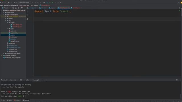 React Tutorial - Part 5 - Use React-Router to navigate through pages смотреть онлайн