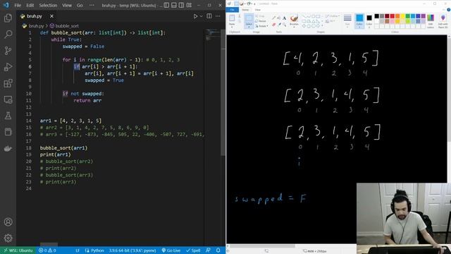 Bubble Sort | CODE WALKTHROUGH смотреть онлайн