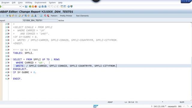 ABAP Course 04 - ABAP Open SQL Part 1 смотреть онлайн