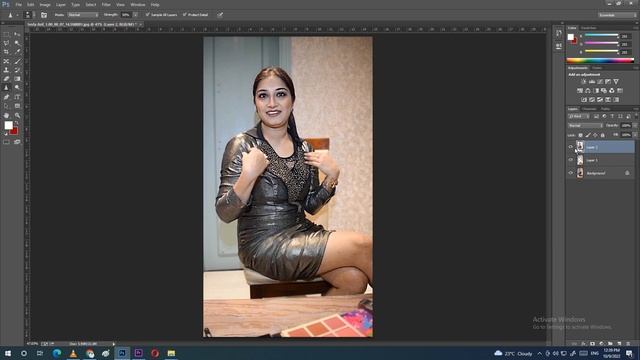 How To Use Blur Tool | Sharpen Tool | Smudge Tool in Photoshop смотреть онлайн