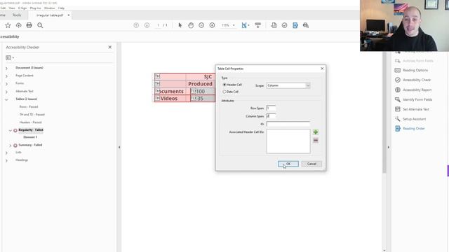 Regularity Failed | Adobe Acrobat Accessibility Check | How to Fix смотреть онлайн