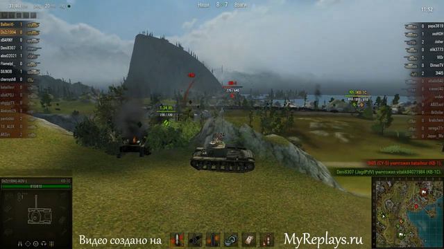 WOT: Тихий берег - КВ-1С смотреть онлайн