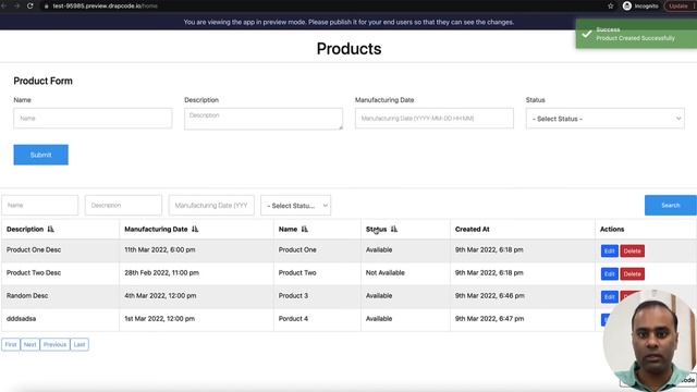 Data Refresh, Append, Prepend & Delete in Data Table смотреть онлайн