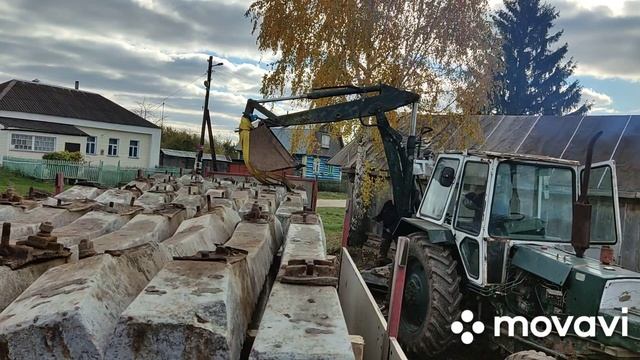 МАЗ 5440 + ЮМЗ 6 работа в тандеме смотреть онлайн