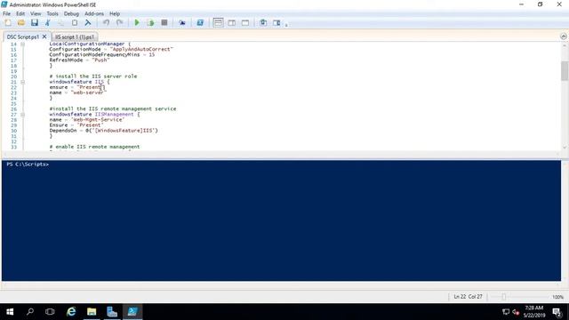 Компьютерные уроки/Windows Server 2016/70-740/Урок 9 (DSC - Desired State Configuration) смотреть онлайн