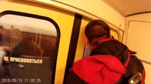 Покатушки на поездах ЕЖ-3/ЕМ-508Т и 81-760/81-761 "Ока" по кольцевой линии