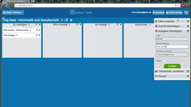 (Java) Kanban Tafel смотреть онлайн