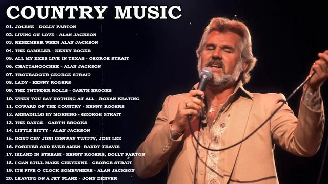 Alan Jackson, Kenny Rogers, George Strait, Garth Brooks 🎼🎼Top 100 Best Old Country Songs Of AlL Tim