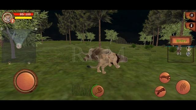 Wild Lion Simulator Games - Animal Games | Wild Animals Games | Zebra, Deer Games | Lion Games смотреть онлайн
