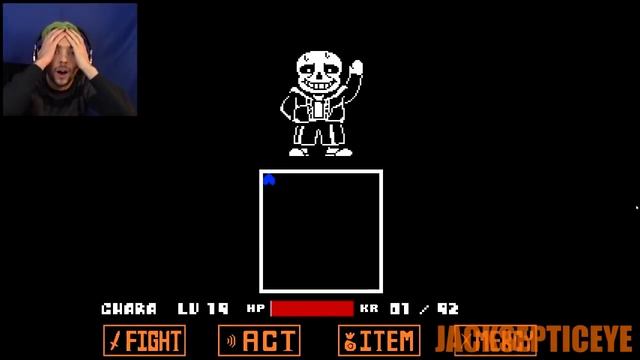 Let's Players Reaction To Finally Surviving Sans His Finale Attack | Undertale (Genocide) смотреть онлайн