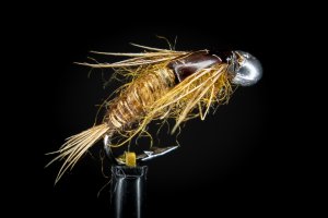 Мушка на хариуса из хвостового пера фазана