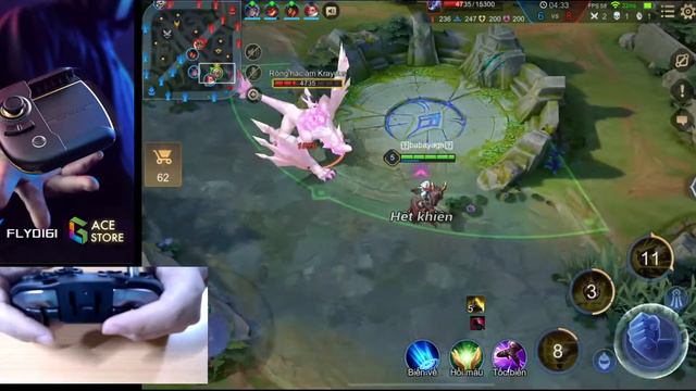liên quân mobile cùng tay cầm Flydigi Apex2 rank kim cương 5 смотреть онлайн