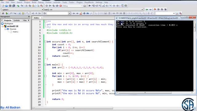 C Programming - Max and Min Values in Array | Must Watch ✔✔✔✔ смотреть онлайн