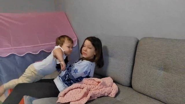 Утро МНОГОДЕТНОЙ мамы❤ Омлет в микроволновке • вязание • КЕКС смотреть онлайн