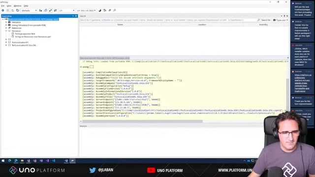 Uno Platform Live Coding: Looking the 4.5 release and a resources localization path issue смотреть онлайн