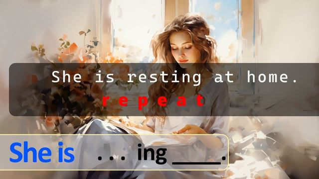 Are you learning English? | Present Continuous | Listening | Shadowing | English A1:Beginners 005.2 смотреть онлайн