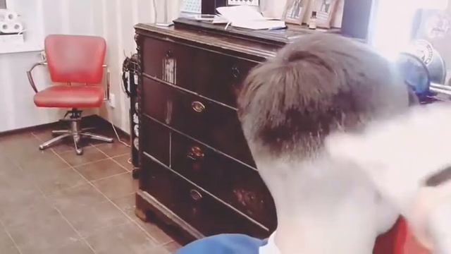 Салонная стрижка, в свободной технике, фейд, флажковые ножницы, машинки "andis" и "wahl" смотреть онлайн