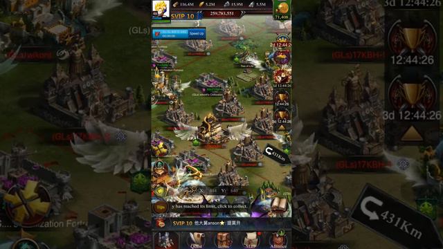 Clash of kings k5 vs k130 Rally p6 🤷🏻♂️ смотреть онлайн