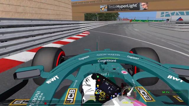 rFactor F1 Sebastian Vettel onboard Monaco circuit 2021 смотреть онлайн