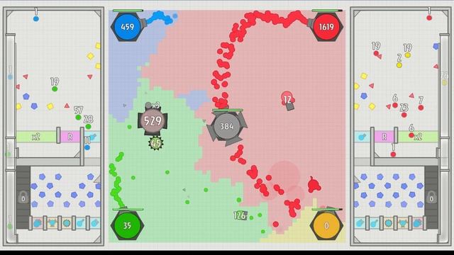 Capture the Dominator! Diep.io-style territory war - Multiply or Release #10 [Marble Race] смотреть онлайн