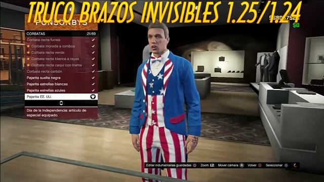 GTA 5 ONLINE NUEVO TRUCO BRAZOS INVISIBLES 1.25/1.27 PS3 Y PS4 Gokugameplays смотреть онлайн