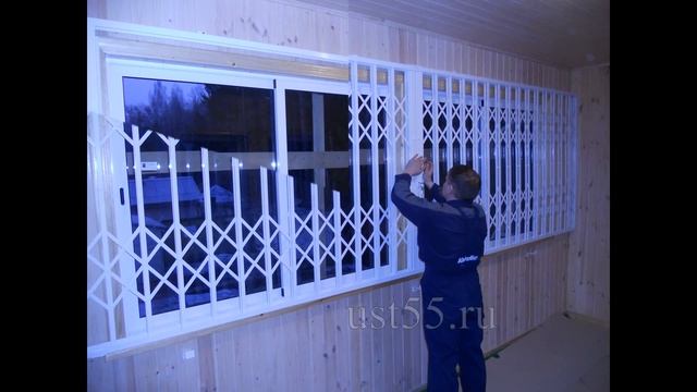 Раздвижные решётки в интерьерах. Ust55.ru