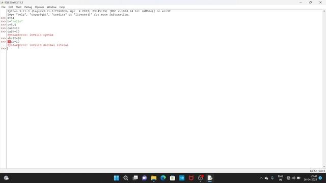 Variables in Python|| Identifiers смотреть онлайн