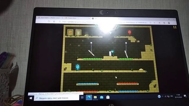 прохождение огонь и вода 2 уровень смотреть онлайн