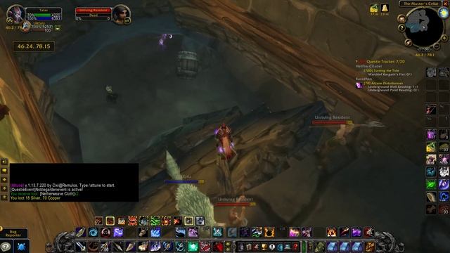 Arcane Disturbances TBC Quest WoW смотреть онлайн