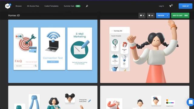 I Love These New 3D Assets for UI Designers | Design Essentials by Punit Chawla смотреть онлайн
