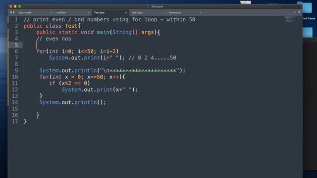 17 Core Java looping statements for and for each смотреть онлайн