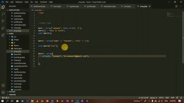 What is PHP array and its types | PHP lecture 37 | How to do this смотреть онлайн
