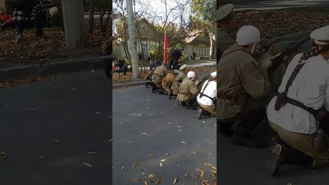 Реконструкция событий 1918 года Октябрь.Самара.Комуч. смотреть онлайн