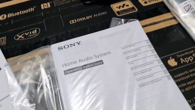 Unboxing SONY Audio System (MHC-V21D) смотреть онлайн