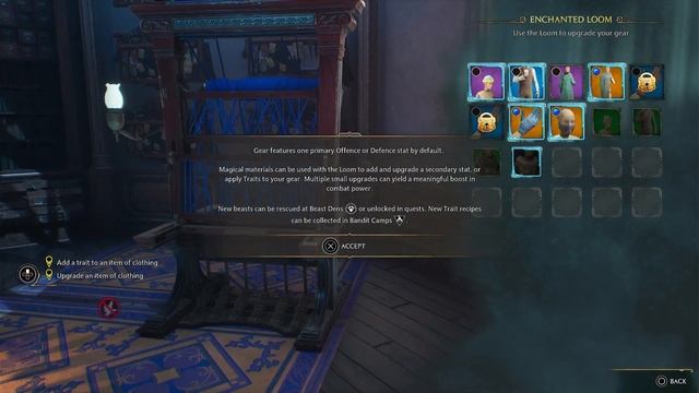 Add a trait to an item of clothing Hogwarts Legacy смотреть онлайн