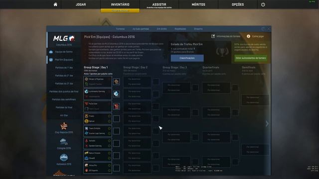 PICK´EM EQUIPAS | MLG COLUMBUS 2016 [DAY1] смотреть онлайн