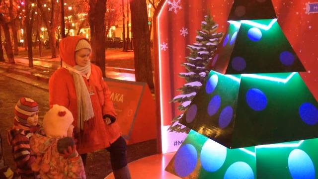 29.12.2017 Путешествие в Рождество - Снежки на Тверском бульваре смотреть онлайн