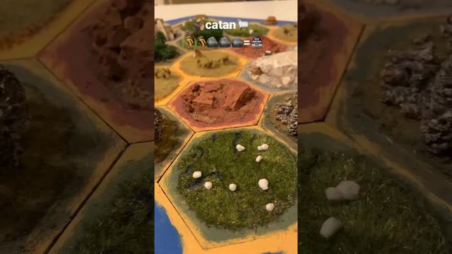 Short Video | Settlers of Catan 3D homemade handmade board game. カタン 三D 手作り ボードゲーム смотреть онлайн