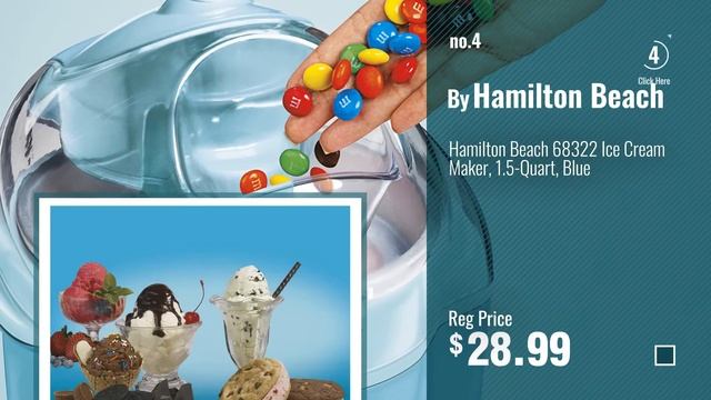 Top 10 Hamilton Beach Ice Cream Machines [2018]: Hamilton Beach 68330N 4-Quart Automatic Ice-Cream смотреть онлайн