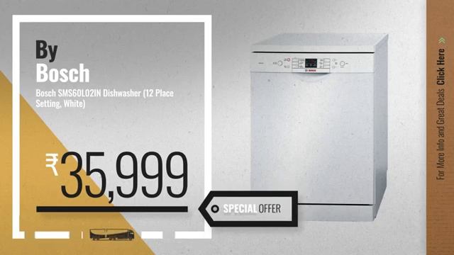 Top 10 Bosch Dishwasher Machine [2018]: Bosch Free-Standing 12 Place Settings Dishwasher смотреть онлайн