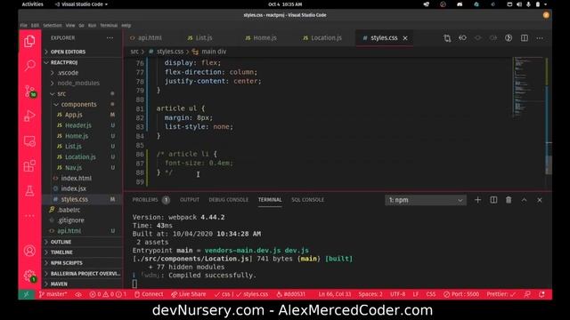 AM Coder - React + API #5 - Mobile Styling, Wrap Up смотреть онлайн