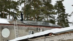 Гибридная солнечная электростанция на 5 квт