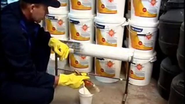 Нанесение теплосберегающей краски TSM Ceramic.avi смотреть онлайн